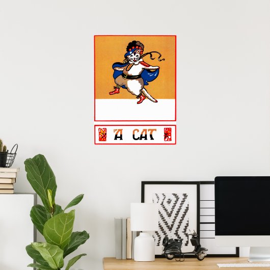 A Kat Poster (Thuiskantoor)