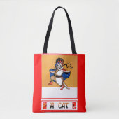 A Kat Tote Bag (Voorkant)