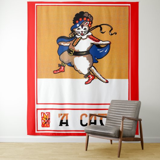 A Kat Wandkleed (In situ)