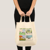 A Keeshond's Vier Seizoenen Tote Bag (Voorkant (product))