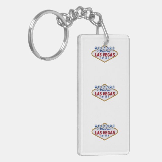 A keychain for every Las Vegas fan. (Voorkant Links)