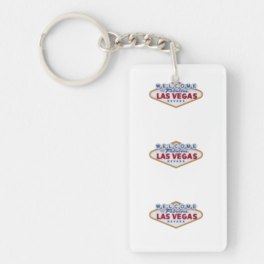 A keychain for every Las Vegas fan. (Voorkant)