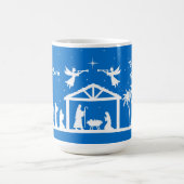 A King Is Born - Nativity Scene Mug  Koffiemok (Center)