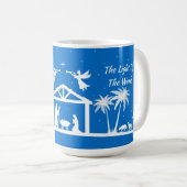 A King Is Born - Nativity Scene Mug  Koffiemok (Voorkant rechts)