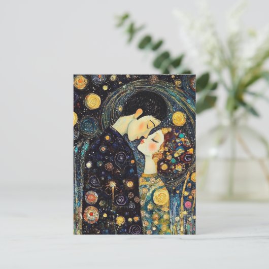 A Kiss Briefkaart (Staand voorkant)