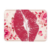 A Kiss For You on a Valentine's Day Magneet (Horizontaal)