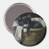 A Kittens Cozy Corner Magneet (Voorkant / Achterkant)