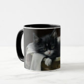 A Kittens Cozy Corner Mok (Voorkant links)