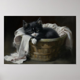 A Kittens Cozy Corner Poster