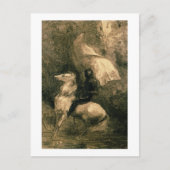 A Knight, c.1885 Briefkaart (Voorkant)