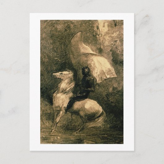 A Knight, c.1885 Briefkaart (Voorkant)