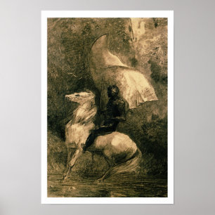 A Knight, c.1885 Poster