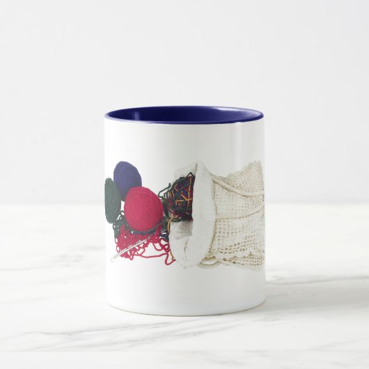 A Knitter's tas Mok (Midden)