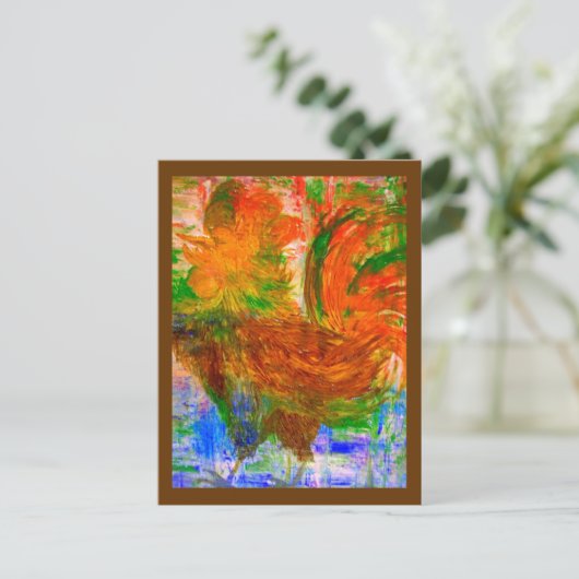 A-krabbel-Doo Briefkaart (Staand voorkant)