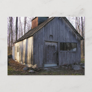 À la cabane à sucre briefkaart
