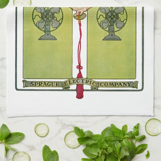 A La Place Clichy Theedoek (Gevouwen)