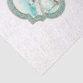 A Laat het Ontwerp 1 van de Sneeuwreeks Tissuepapier (Detail)