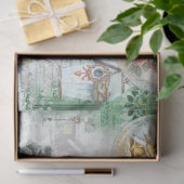 A Laat het Ontwerp 5 van de Reeks Sneeuwen Tissuepapier (Geschenk)