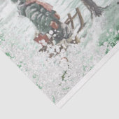 A Laat het Ontwerp 5 van de Reeks Sneeuwen Tissuepapier (Detail)