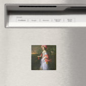 A Lady in Masquerade Costume, c.1679 Magneet (Insitu (Vaatwasser))