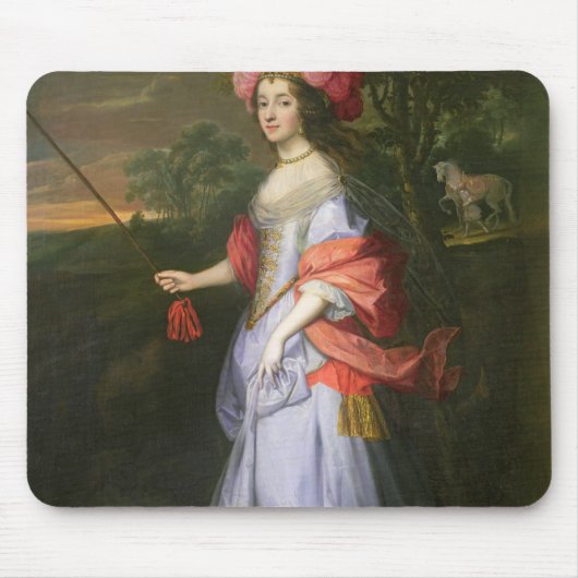 A Lady in Masquerade Costume, c.1679 Muismat (Voorkant)