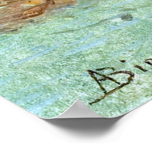 A Lake Scene Poster (Hoek)