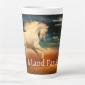 A Land Far Away Latte Mug Latte Mok (Voorkant)
