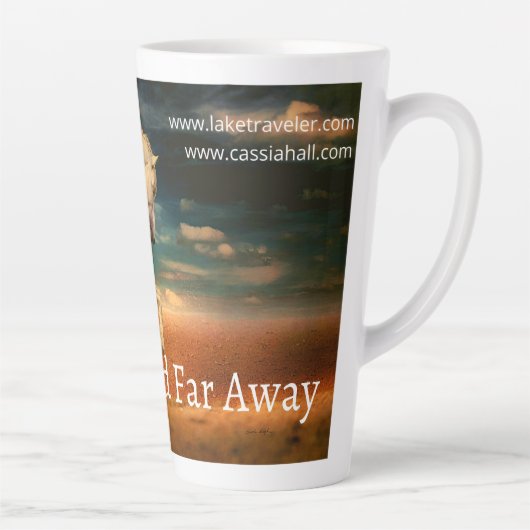 A Land Far Away Latte Mug Latte Mok (Rechts)