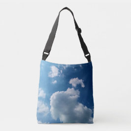 A large cloud crossbody tas