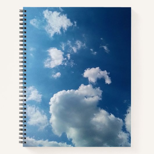 A large cloud notitieboek (Voorkant)