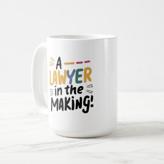 A lawyer in the Making  Koffiemok (Voorkant links)