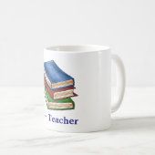 A+ Leerbibliotheek Boek Stack Teaching Education Koffiemok (Voorkant rechts)