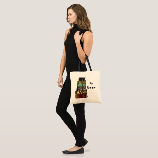 A+ Leerboeken Tote Bag (Voorkant (model))