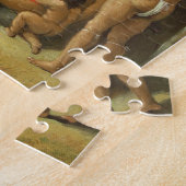 A Leeward Islands Carib Family bij een Hut, c.17 Legpuzzel (Zijkant)