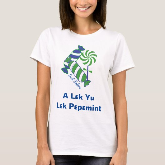 A Lek Yu Lek Pepemint T-shirt (Voorkant)