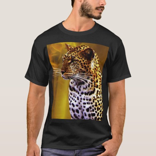 A leopard Stance T-shirt (Voorkant)