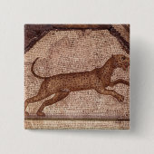 A Leopard Vierkante Button 5,1 Cm (Voorkant)