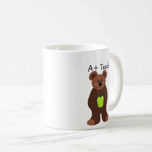 A+ Leraar Koffiemok (Voorkant rechts)
