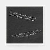 A Letter Few Days After a First Date Servet (Voorkant)