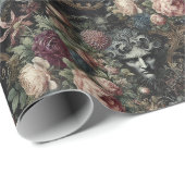 🩸 A Letter to Lunacy - Gotisch Victoriaans Cadeaupapier (Rol Hoek)