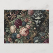 🩸 A Letter to Lunacy - Gotisch Victoriaans Feestdagenkaart (Voorkant)