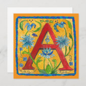 A Letter Tote Bag Kaart (Voorkant / Achterkant)