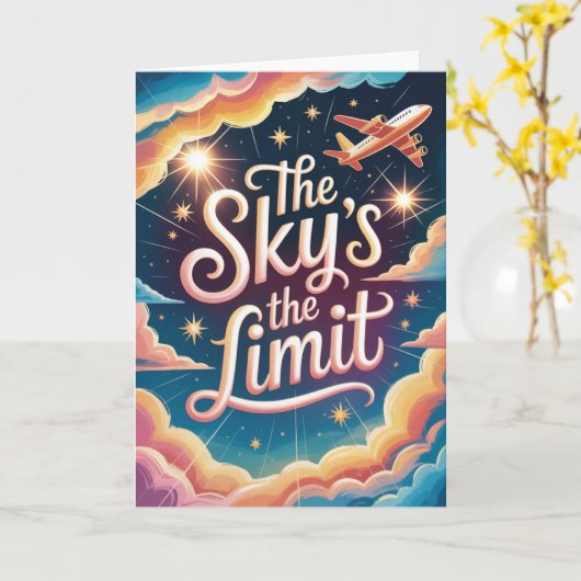 A Level Exam Congratulation Graduation  Kaart (Gele Bloem)