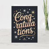 A Level Examen Congratulatie Afstuderen  Kaart (Achterkant)