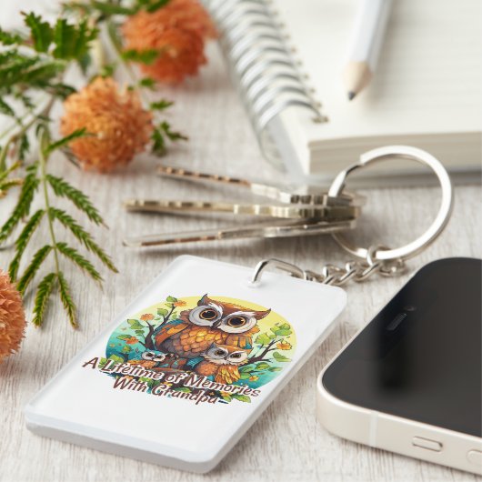 A lifetime of Memories with Grandpa Sleutelhanger (Voorkant Rechts)