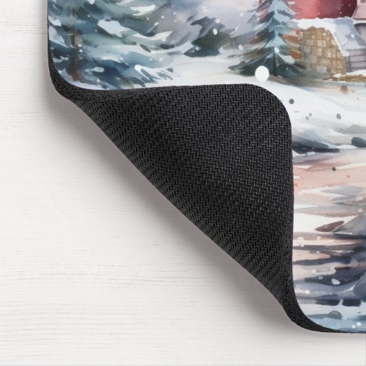 A Lighthouse in Winter Muismat (Hoek)