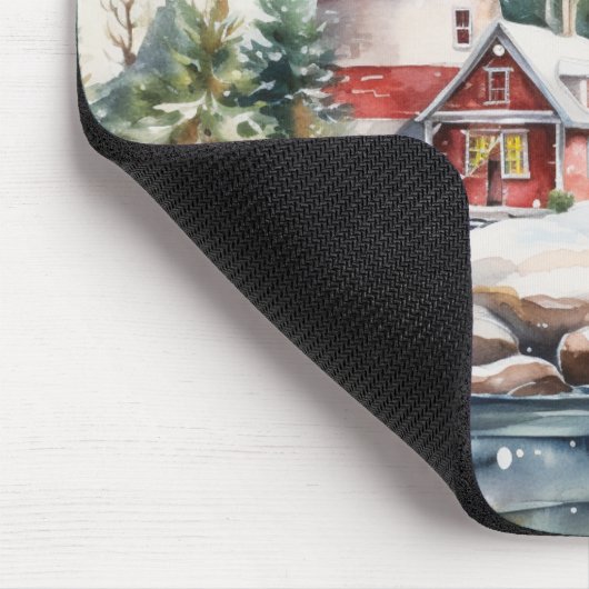 A Lighthouse in Winter Muismat (Hoek)