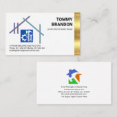 A-Lijst bouwcontractant Visitekaartje (Voorkant / Achterkant)