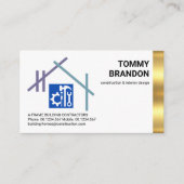 A-Lijst bouwcontractant Visitekaartje (Voorkant)