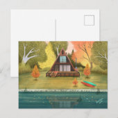 A-Lijst Cabin House Briefkaart (Voorkant / Achterkant)